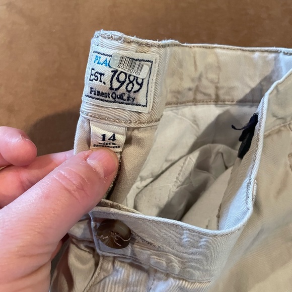 Boys Children’s Place Size 14 Khaki pants - Picture 2 of 2